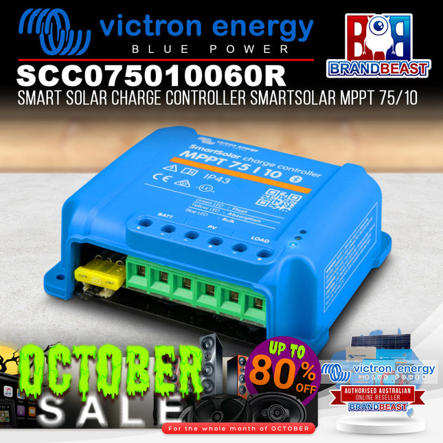 Victron Energy SCC075010060R Smart Solar Charge Controller SmartSolar MPPT 75/10