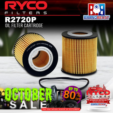 Ryco R2720P Oil Filter Cartridge