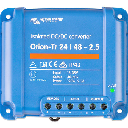 Victron Energy ORI244810110 120W 24/48-2. 5A Orion-Tr Isolated DC-DC Converter