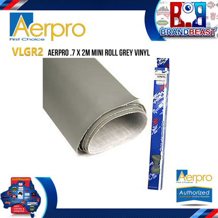Aerpro VLGR2 .7 x 2M Mini Roll Grey Vinyl