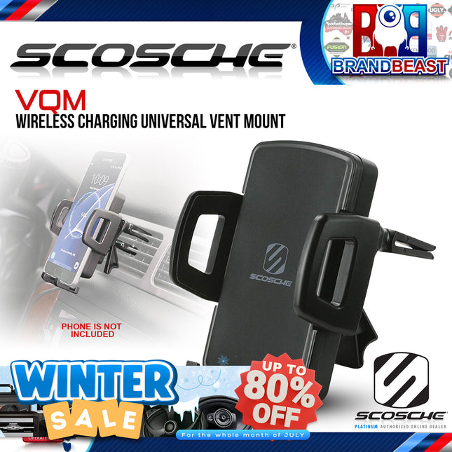 Scosche VQM VentMount Qi - Wireless Charging Universal Vent Mount