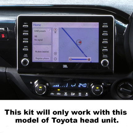 DNA VRTY20 Video Camera Retention Harness To Suit Toyota Hilux 2020 - Onwards