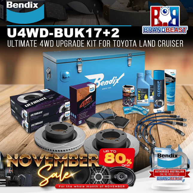 Bendix U4WD-BUK17+2 Ultimate 4WD Upgrade Kit for Toyota Land Cruiser