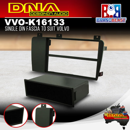 DNA VVO-K16133 Single/Double DIN Fascia Panel To Suit Volvo