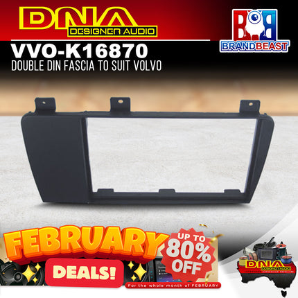 DNA VVO-K16870 Double DIN Fascia Panel To Suit Volvo