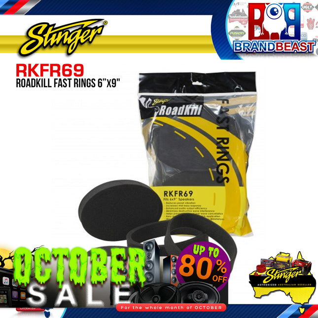 Stinger RKFR69 6x9" RoadKill Fast Rings