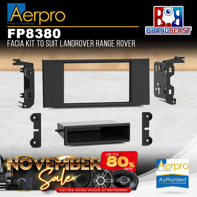 Aerpro FP8380 Facia Kit to Suit Landrover Range Rover