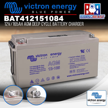 Victron Energy BAT412151084 12V/165Ah AGM Deep Cycle Battery Charger