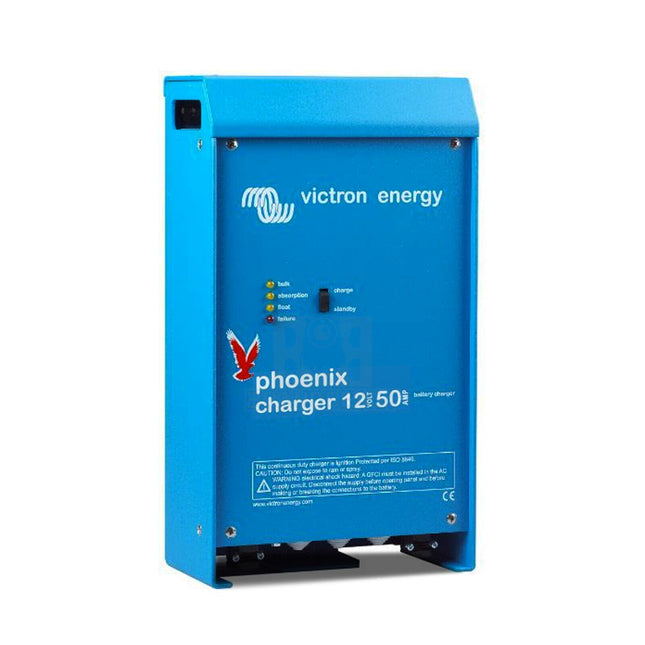 Victron Energy PCH012050001 Phoenix Battery Charger 12/50(2+1) 120-240V