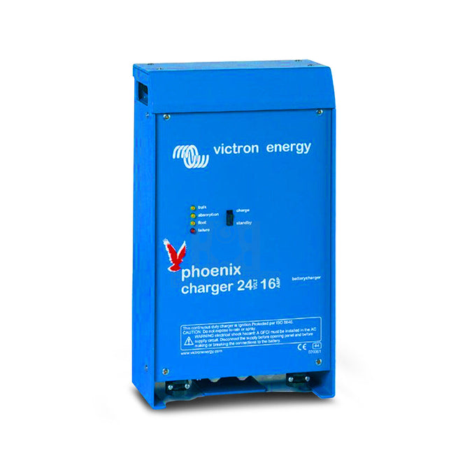 Victron Energy PCH024016001 Phoenix Battery Charger 24/16(2+1) 120-240V