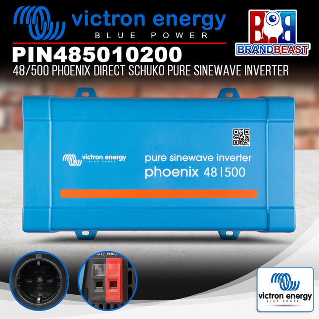 Victron Energy PIN485010200 48/500 Phoenix Direct Schuko Pure Sinewave Inverter