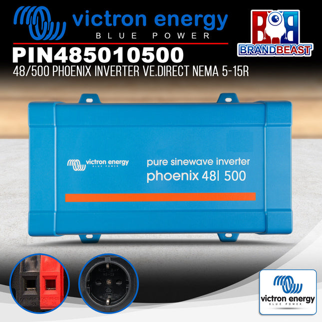 Victron Energy PIN485010500 48/500 Phoenix Inverter VE.Direct NEMA 5-15R