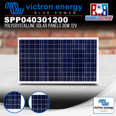 Victron Energy SPP040301200 Polycrystalline Solar Panels 30W 12V 655 x 350 x 25mm