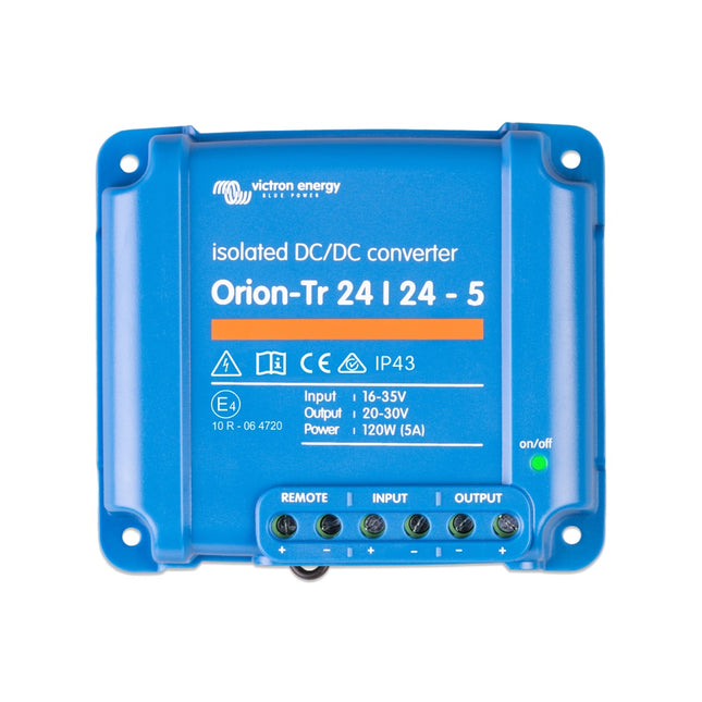 Victron Energy ORI242410110R 120W 24/24-5A Orion-Tr Isolated DC-DC Converter
