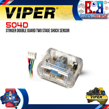 Viper 504D Stinger DoubleGuard Shock Sensor