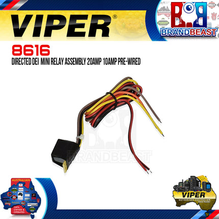 Viper 8616 20 Amp/10 Amp Mini Relay Assembly