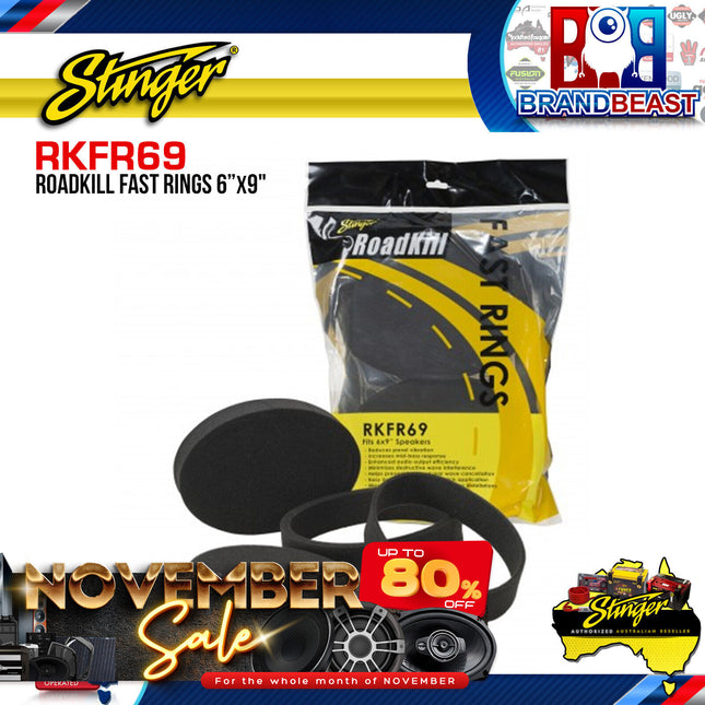 Stinger RKFR69 6x9" RoadKill Fast Rings