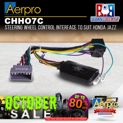 Aerpro CHHO7C Steering Wheel Control to Suit Honda Jazz (Fit) 2014- GF