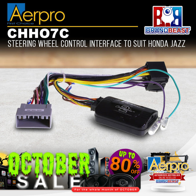 Aerpro CHHO7C Steering Wheel Control to Suit Honda Jazz (Fit) 2014- GF