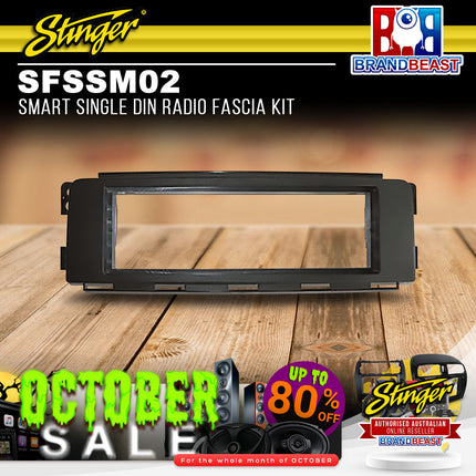 Stinger SFSSM02 Smart Single DIN Radio Fascia Kit