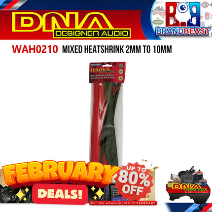 DNA WAH0210 2mm To 10mm Mixed Heatshrink