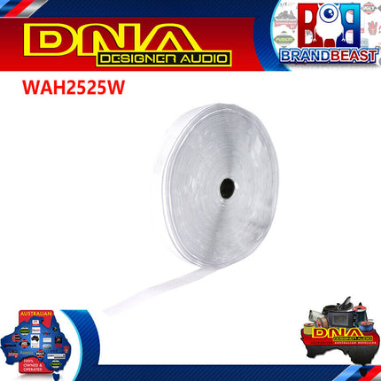 DNA WAH2525W 25mm x 25m Roll Adhesive Hook