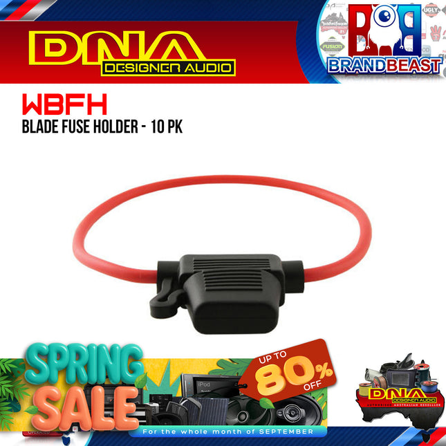 DNA WBFH In-Line Blade Fuse Holder - 10 Pieces