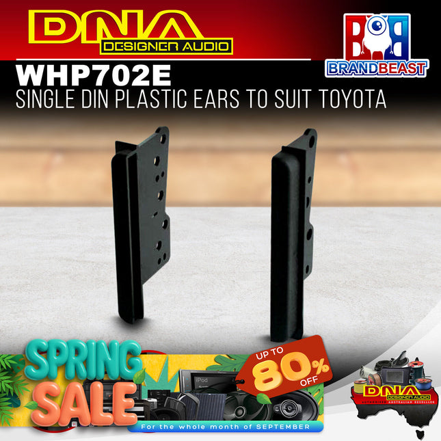 DNA WHP702E Double DIN Plastic Ears To Suit Toyota - 1 Pair