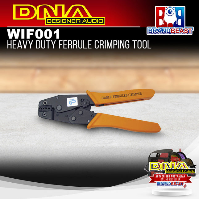DNA WIF001 Heavy Duty Ferrule Crimping Tool