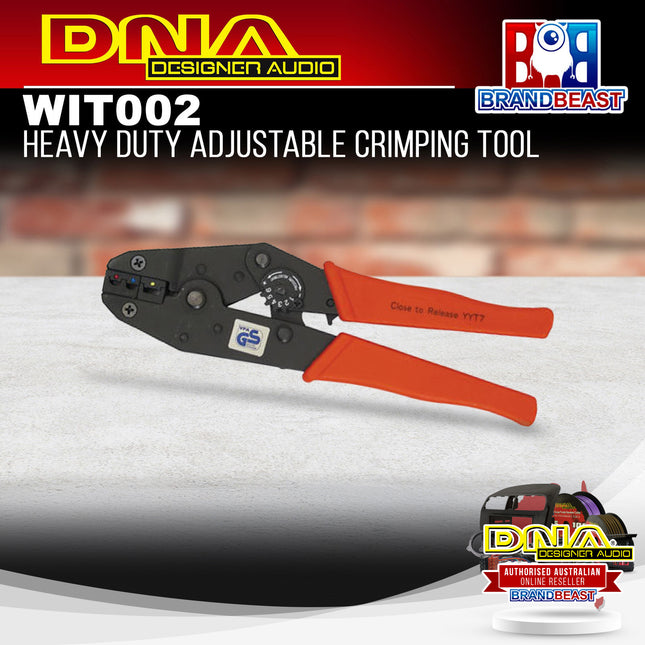 DNA WIT002 Heavy Duty Adjustable Crimping Tool