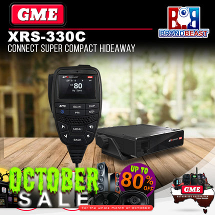 GME XRS-330C XRS™ Connect Super Compact UHF CB Radio