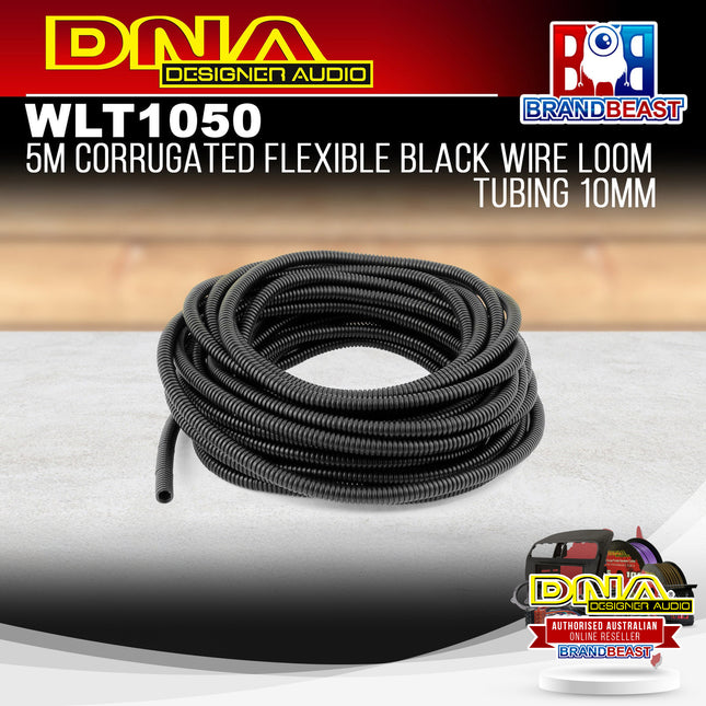 DNA WLT1050 10mm x 50m Split Corrugated Loom Tube
