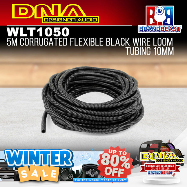 DNA WLT1050 10mm x 50m Split Corrugated Loom Tube