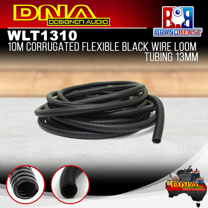 DNA WLT1310 13mm x 10m Split Corrugated Loom Tube