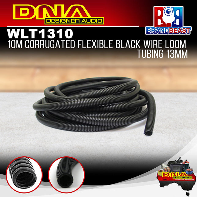 DNA WLT1310 13mm x 10m Split Corrugated Loom Tube