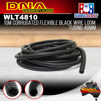 DNA WLT4810 48mm x 10m Split Corrugated Loom Tube