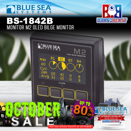 Blue Sea Systems BS-1842B Monitor M2 OLED Bilge Monitor