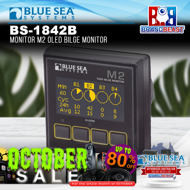 Blue Sea Systems BS-1842B Monitor M2 OLED Bilge Monitor