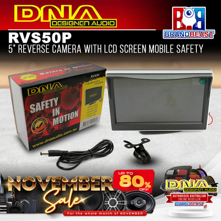 DNA RVS50P Reverse Camera With 5" LCD Screen