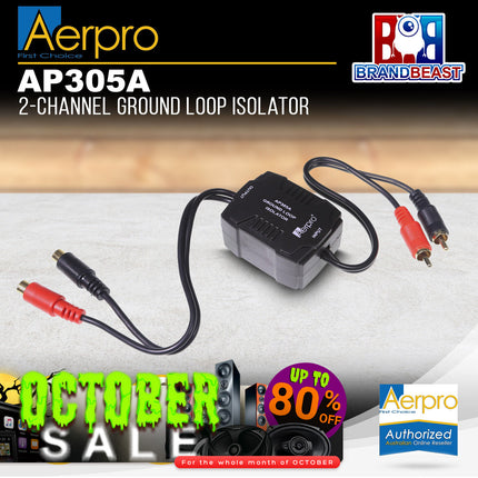 Aerpro AP305A 2-Channel Ground Loop Isolator