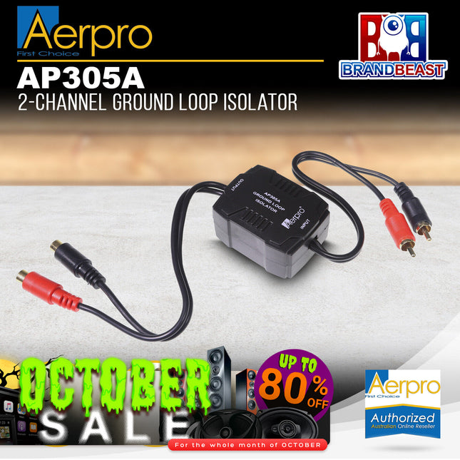 Aerpro AP305A 2-Channel Ground Loop Isolator