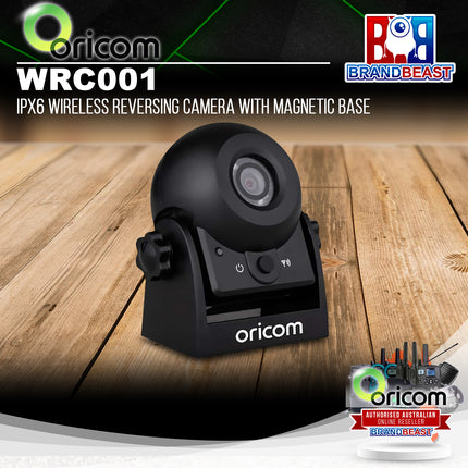 Oricom WRC001 IPX6 Wireless Reversing Camera With Magnetic Base