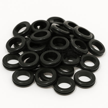 DNA WRG115 15mm PVC Rubber Grommet - 50 Pieces