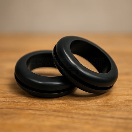 DNA WRG115 15mm PVC Rubber Grommet - 50 Pieces