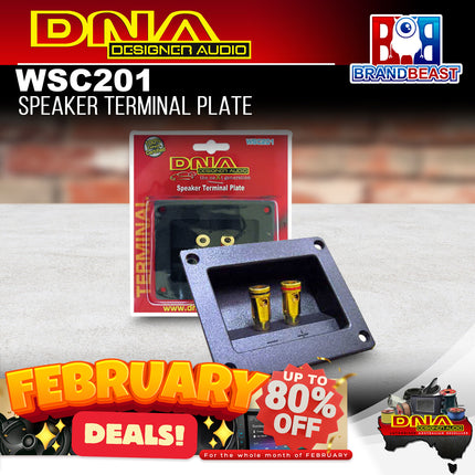 DNA WSC201 Square Panel Mount Speaker Terminal