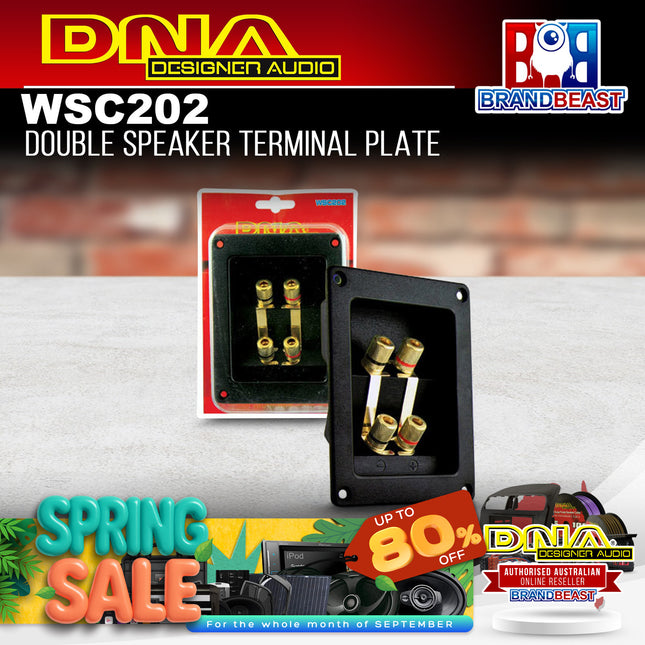 DNA WSC202 Double Speaker Terminal Plate