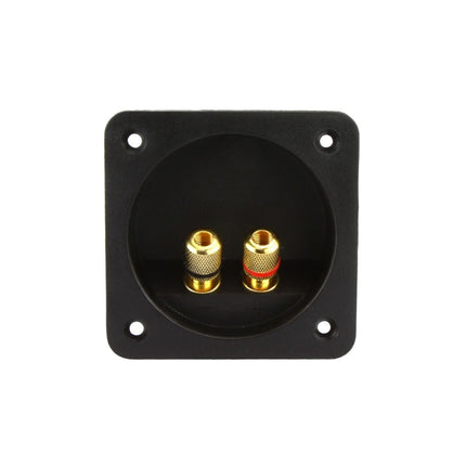 DNA WSC203 Rectangular Round Mount Plastic Speaker Terminal Plate