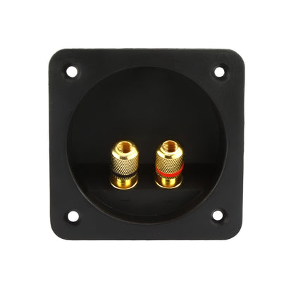 DNA WSC203 Rectangular Round Mount Plastic Speaker Terminal Plate