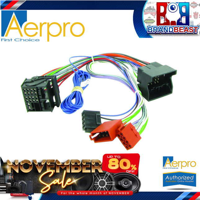 Aerpro CT10AU09 T-Harness to Suit Audi