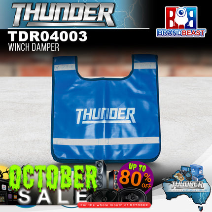 Thunder TDR04003 Winch Damper High Visibility With Straps